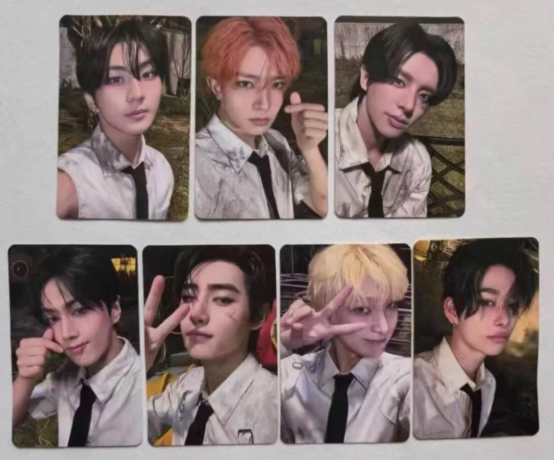 公式品　ENHYPEN　中華　青岛 offline 一直娯 yzy　特典トレカ　全員７枚セット