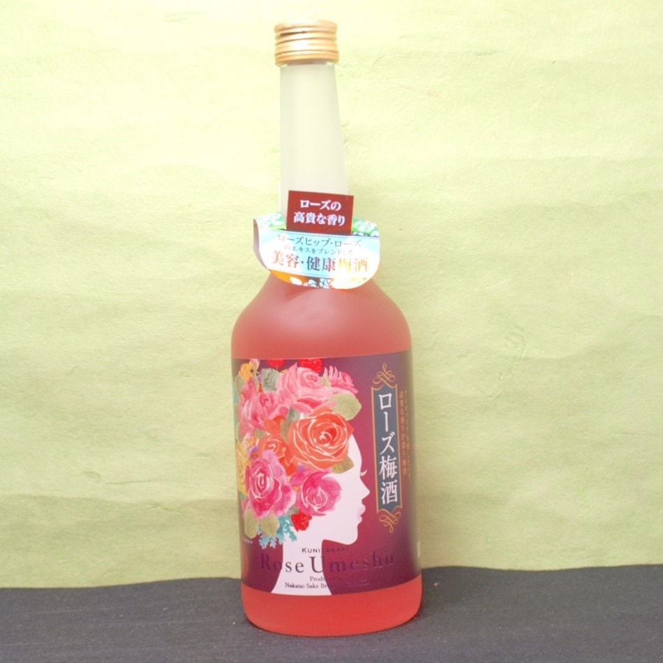 １ケース単位６本入り高貴な香りが漂う梅酒国盛ローズ梅酒７２０ＭＬ瓶　6本入り愛知県：中埜酒造（株）