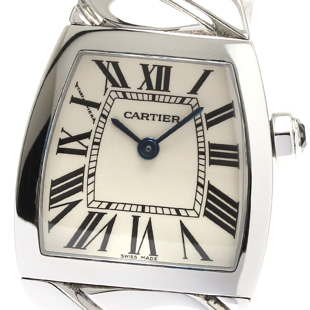 カルティエ CARTIER W660012I ラドーニャ クォーツ レディース 保証書付き_884557【中古】