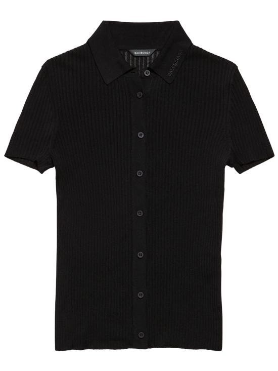 BALENCIAGA Women Shirts 857233 T5237 1000 BLACK