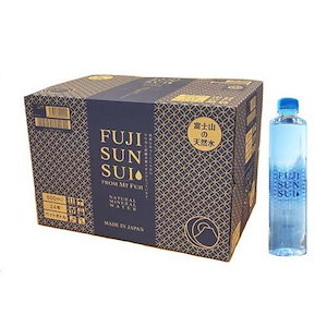 富士の源水 FUJI SUN SUI 500ml 24本 1ケース 水 FUJISUNSUI ミネラルウォーター ケース売り ナチュラル 天然水 天然 富士 非加熱