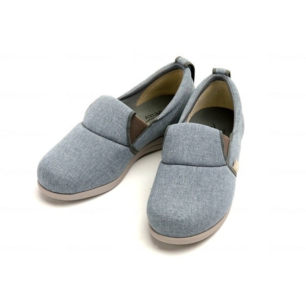 徳武産業 ゆったり簡単スリップオン グレー 4L 1043 メーカー直送