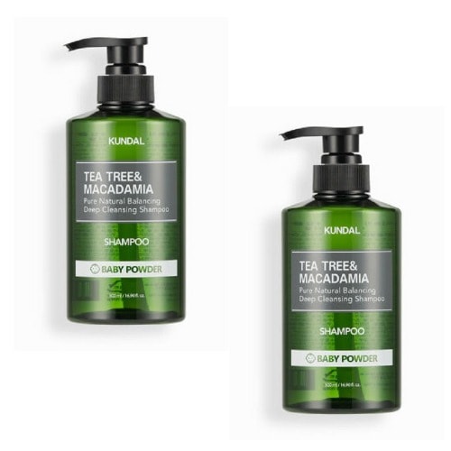 クンダルディープクレンジング脂性シャンプーベビーパウダー500ml x 2個
