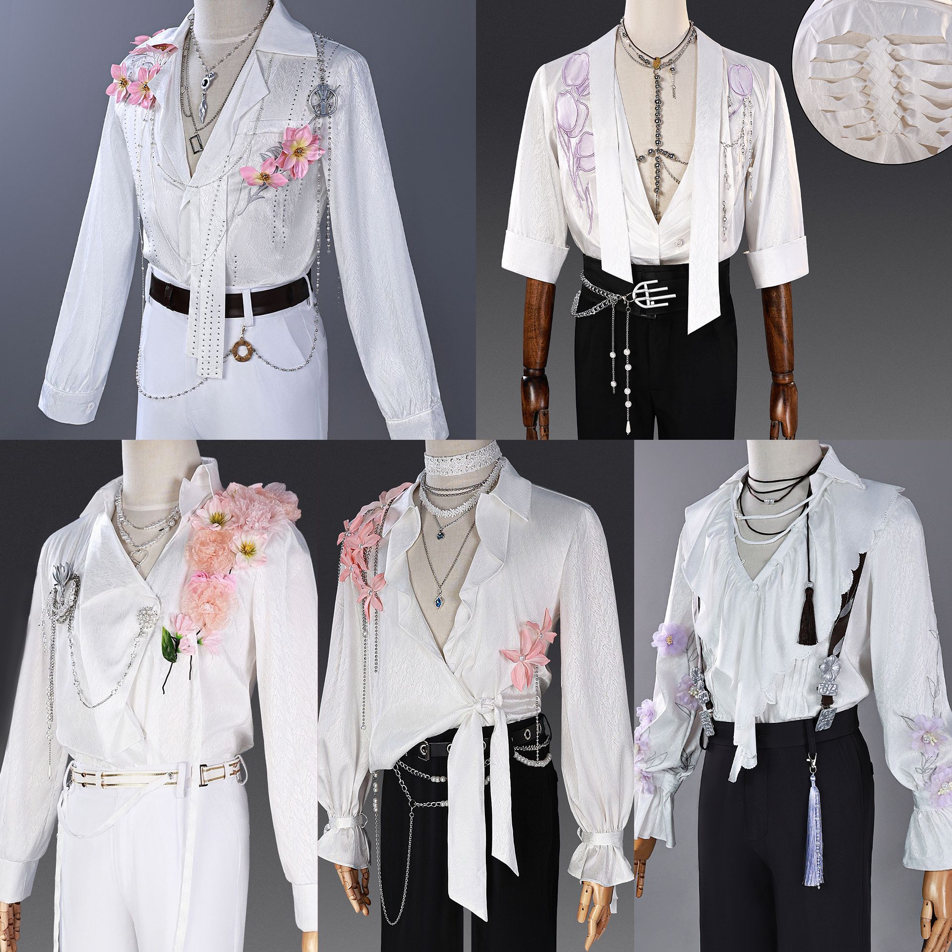 夏は昼に花を浮かべてcosを載せて恋と深空黎深祁煜コスプレ二次元コスプレをする