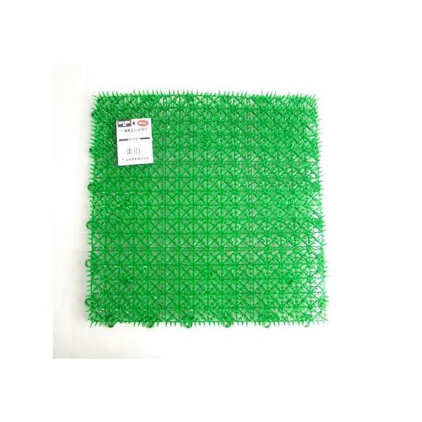 人工芝/ジョイント式芝マット 30cm30cm/18枚セット 屋内屋外兼用 洗える 日本製 屋外 玄関 屋上 ベランダ