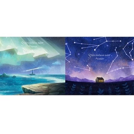 告知ポスターAimer 星の消えた夜に 2CD+Blu-ray Disc 完全生産限定盤新品未開封