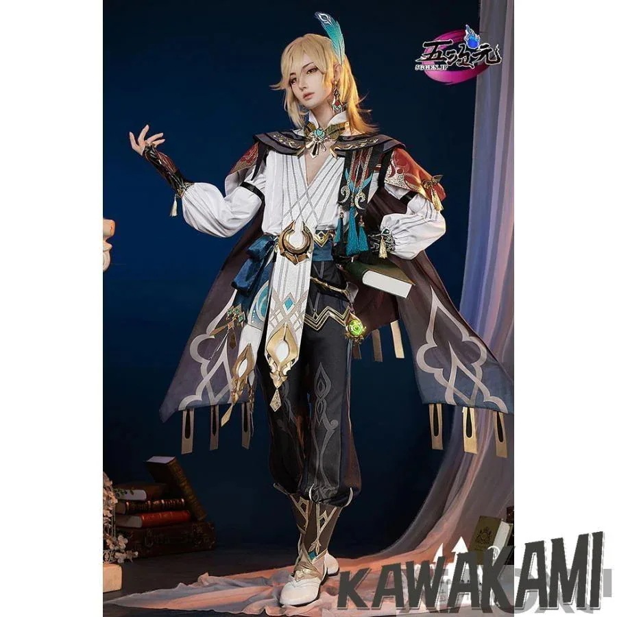 猫屋小舗　原神　コスプレ　カーヴェ　衣装　 いしょう ウィッグ　靴　能1194