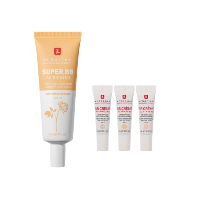 SUPER BBクリーム ヌード 40ml（+BBクリーム 5ml 3種贈呈）