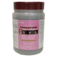 第2類医薬品　送料無料計量スプーン付　　５００ｇ ボトル 原末　ウチダ の 大甘丸　だいかんがん　500g 約6667丸 ｘ３個セット