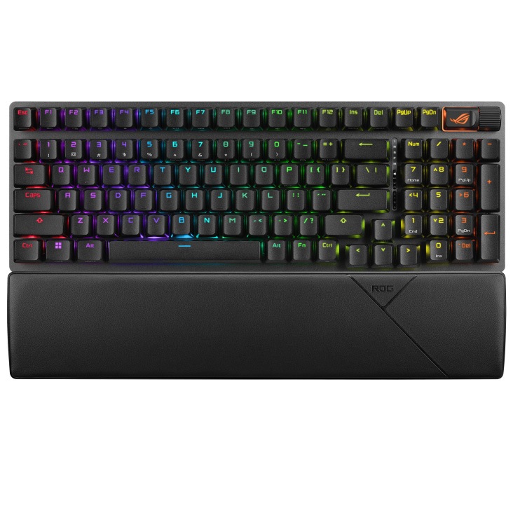 ASUS（エイスース） ゲーミングキーボード 英語配列 ROG Strix Scope II 96 ワイヤレス SCOPE296WLNXSWUSABS