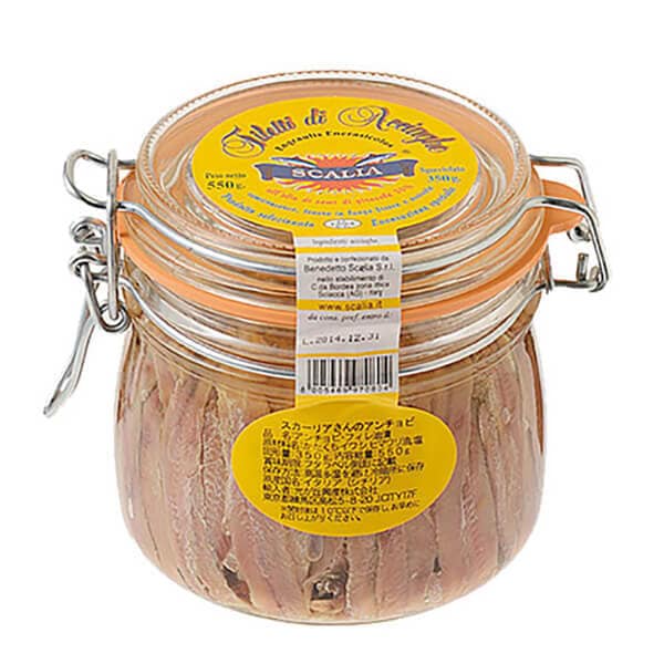 アンチョビ フィレ 缶詰 スカーリアさんのアンチョビ 550g（固形量 350g） 5,486円
