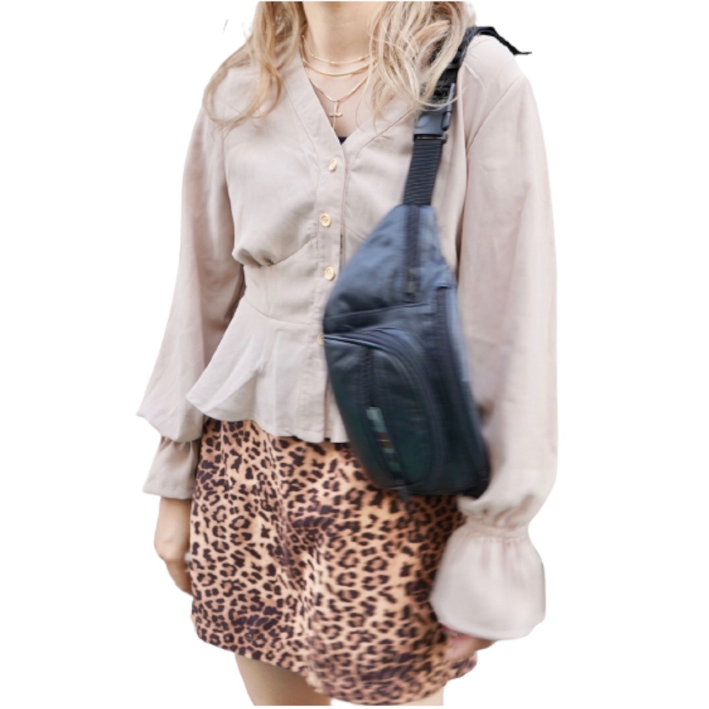 Hem-Frill Sheer Tops(beige) A,D,G レディース