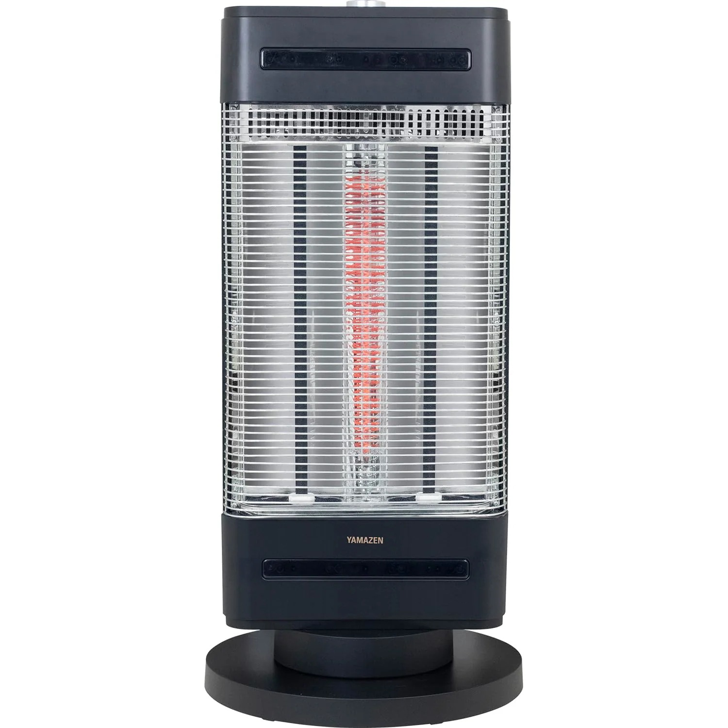 [山善] 速暖 カーボンヒーター 遠赤外線 シーズヒーター (輻射 温風) 自動首振り ECOモード 出力切替10段階 障害物センサー 温度センサー チャイルドロック 切タイマー ブラック DBC-S 15,385円