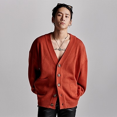 [MOBLER]韓国公式ブランド某ブラーx巻ツインズ オバフェットカーディガン