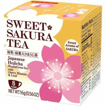 ティーブティック スイートサクラティー ほうじ茶 16g（2gx8袋）x12セット 52152