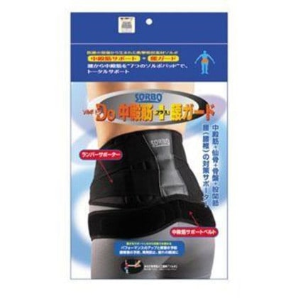 ソルボDo(ソルボドゥ) 中殿筋+腰ガード ブラック 63034・M 5,833円
