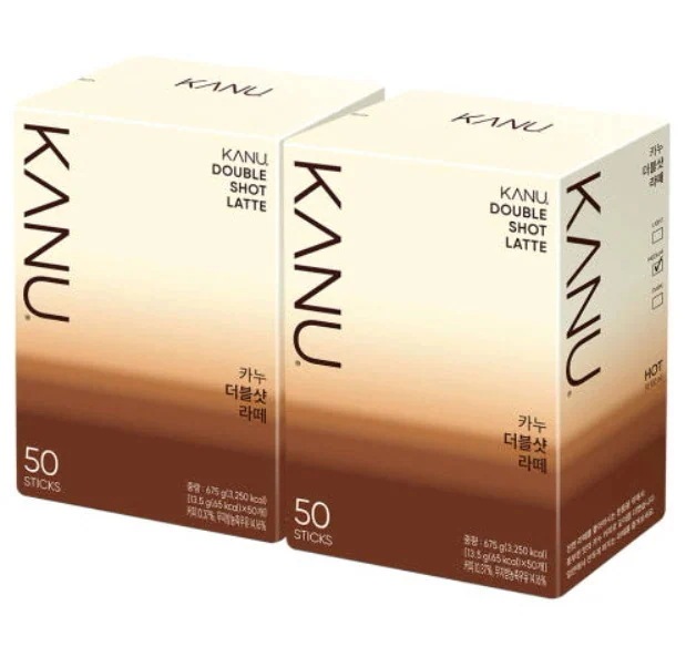 ダブルショットラテ50Tx2箱(計100個) 6,516円