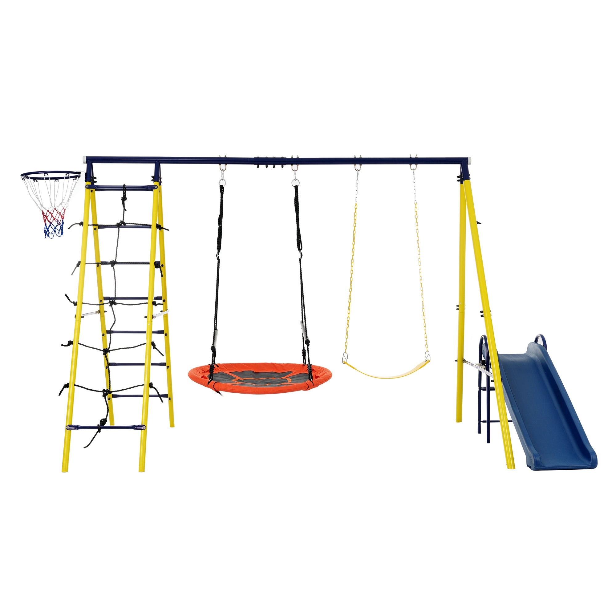【国内発送】22024年新作 ブランコ 滑り台 バスケットゴール ジャングルジム 多機能 屋外遊具 家庭用ブランコ 大型遊具 屋外遊具 アウトドア用
