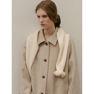 一回着用 アプワイザーリッシェ 配色ツイードショートジャケット 佳子