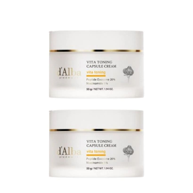 (renewal UPGRADE)(1+1)ビタトーニングカプセルクリーム ナアシンアミド5% ジャーク型 55g #無膜ビタカプセル #ペプチドエクソソーム20%