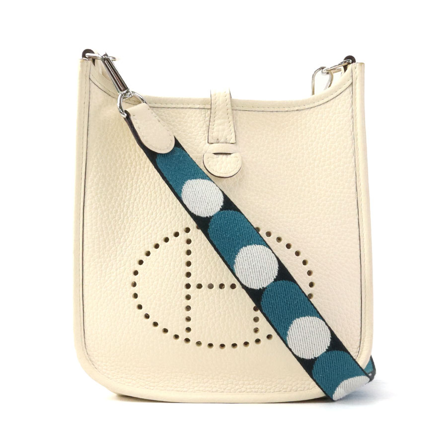 エルメス HERMES ショルダーバッグ エヴリンTPM トリヨンクレマンス ナタ レディース 90063a