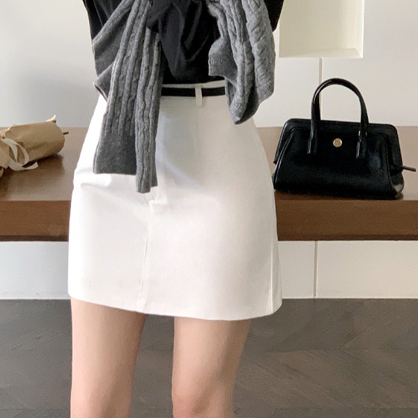 ベルテッドミニスカート sk6575