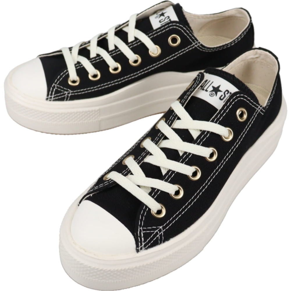 オールスター ライト PLTS 2 GE OX ブラック 1SF087 31318000