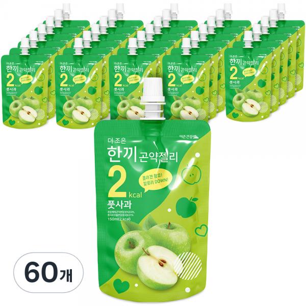 もっと煮詰めた一食 こんにゃくゼリー 青りんご 더 조은 한끼 곤약젤리 풋사과