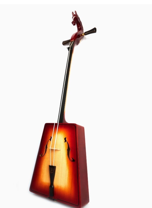 馬頭琴 グラデーション 内モンゴルの弦楽器