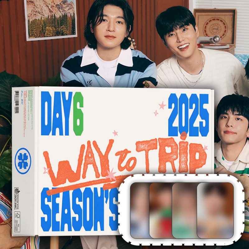 【未開封新品】デイシックスシーズングリーティング2025 DAY6 Way to Trip フォトカードカレンダーグッズアルバム
