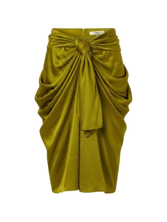 CHLOE Women Mid Skirts CH26UJU01130 36R Green