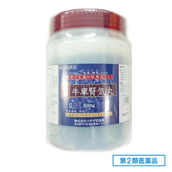 第２類医薬品 ウチダ和漢薬 原末・牛車腎気丸 500g (約5000丸)
