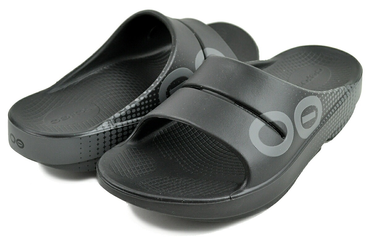 ウーアー スポーツ ユニセックス マトリックス ブラック リカバリーシューズ シャワー サンダル クッション 疲労回復 スライド 2000050144242