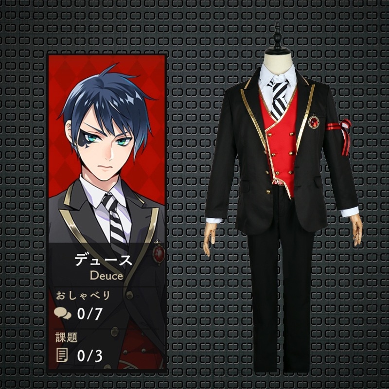 アニメスポットディズニーツイステッドワンダーランドcosスーツエース眠れる森の美女スーツ制服コスプレ衣装フル制服