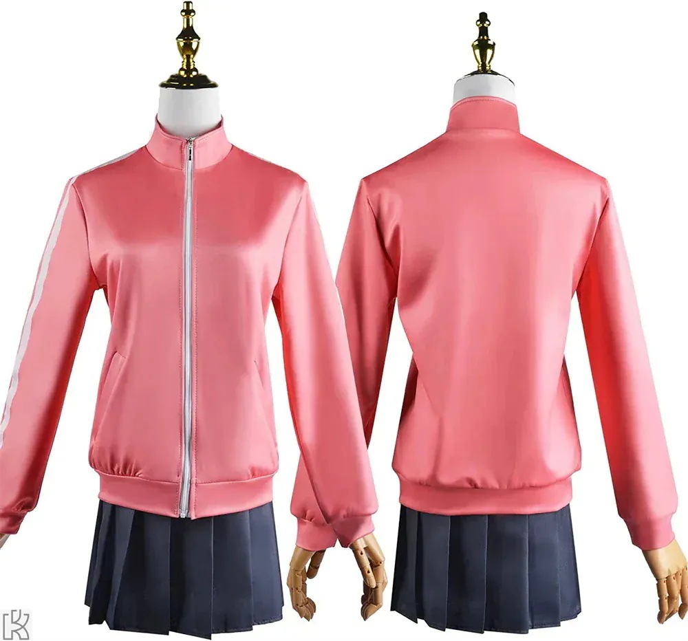 後藤ひとり コスプレ ぼっちざろっく 衣装 ウィッグ付き コスチューム 結束バンド 制服 ハロウィン プレゼント