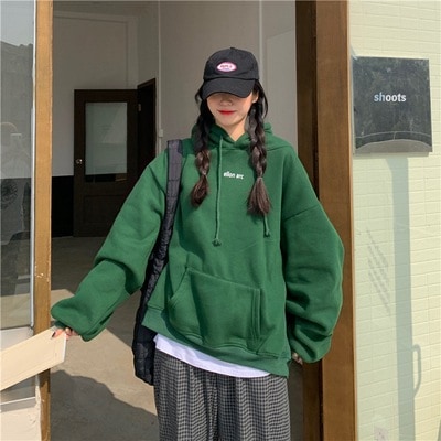 トップス プルオーバー パーカー ミディアム丈 長袖 ストレート ワイド フード付き ファスナー ハーフオープン かわいい 大人可愛い シンプル カジュアル おしゃれ お洒落 かっこいい レトロ