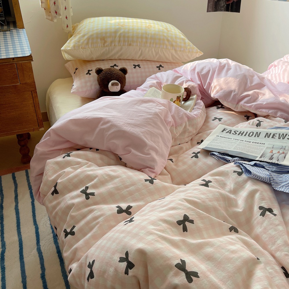 布団セット シングル 4点セット 3点セット 掛け布団 敷き布団 枕 まくら 洗える カラー リバーシブル シワになりにくい 掛布団カバー385