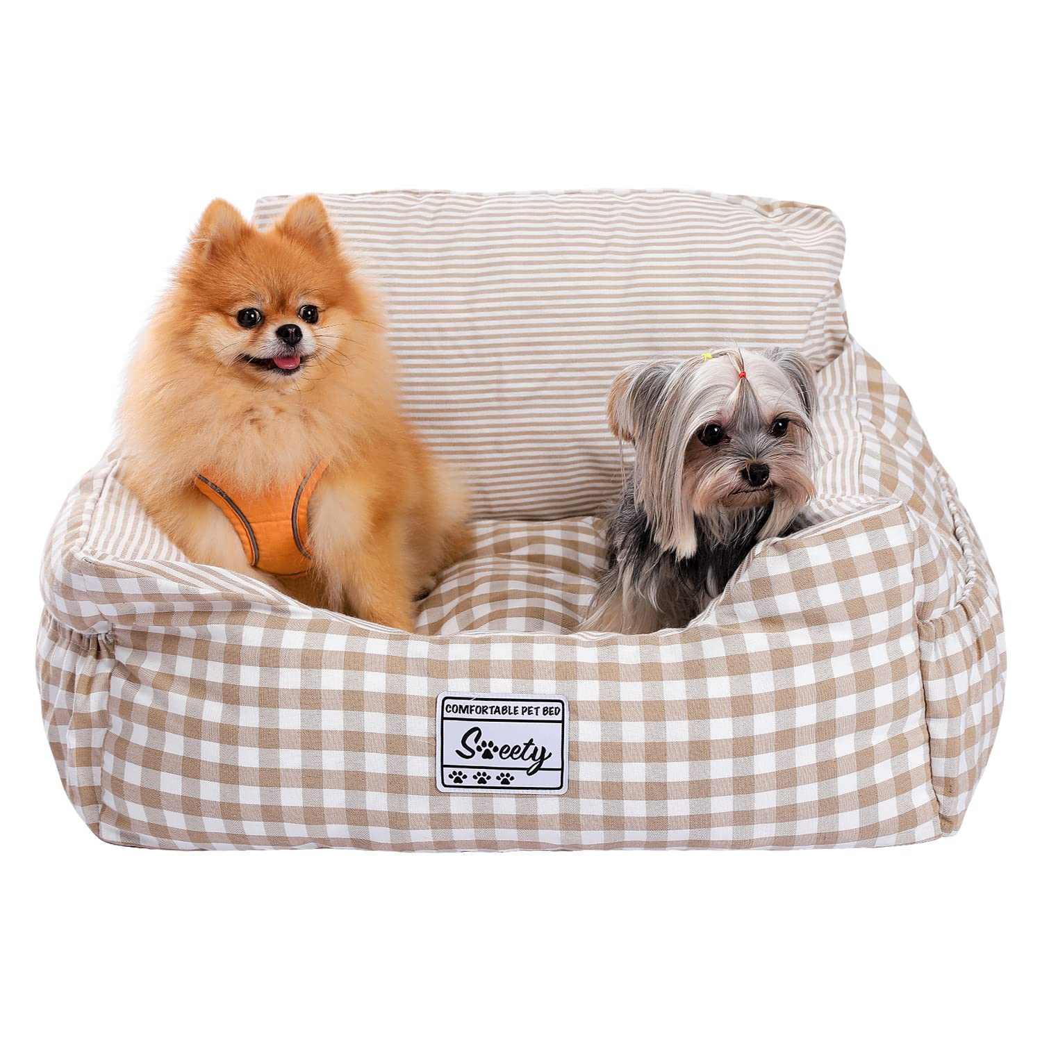 PAWZ Road 犬 車 ドライブボックス ペット用 ドライブシート 車用 カーベッド 座席シート キャリーバッグ 助手席 車載用 飛び出し防止 リード付き 取り外し可能 洗濯可能 おでかけ カー用