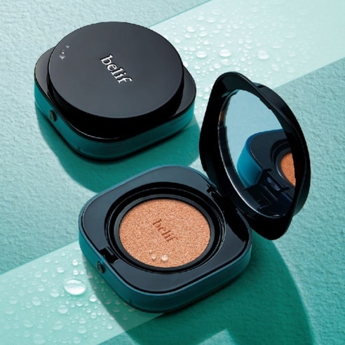 【JTr】 ストレス シューター シカ バム クッション / 本品 15g + リフィル 15g / ピンクベージュ / 1個 / 鎮静クッション / シカ成分配合 / 敏感肌対応 / 赤みカバー /