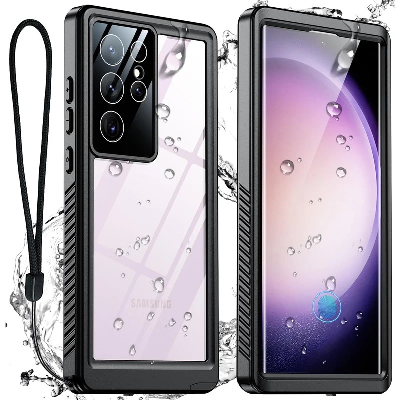 防水ケースip68,Samsung Galaxy用防水ケース,水泳電話カバー,高級金属ハウジング,s24,s23,s22,s21,Ultra fe,a54,a14,5g