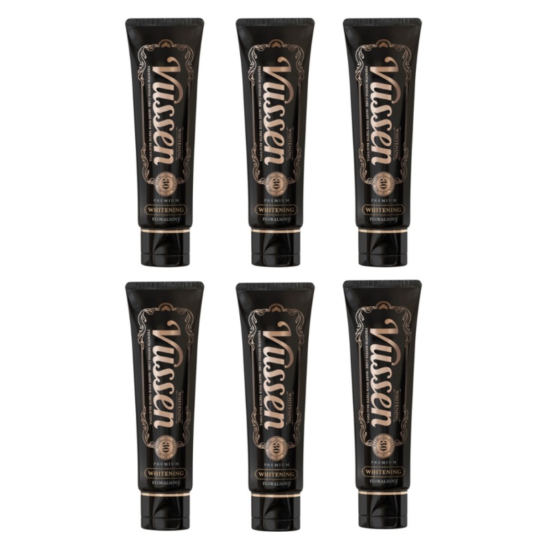 [韓国で大人気] ビュッセン 30 ホワイトニング歯磨き粉 クローブミントの香り 80g