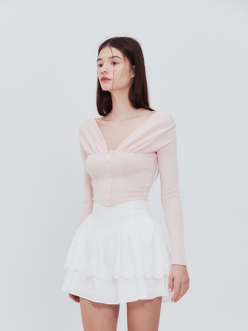 【NOT YOUR ROSE】 RHEA CARDIGAN : PINK 8,536円