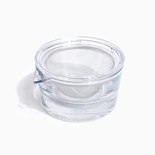 【煎茶堂東京】「透明急須」 120ml 茶こし付 割れない熱くないかさばらない急須 日本製 食洗器対応