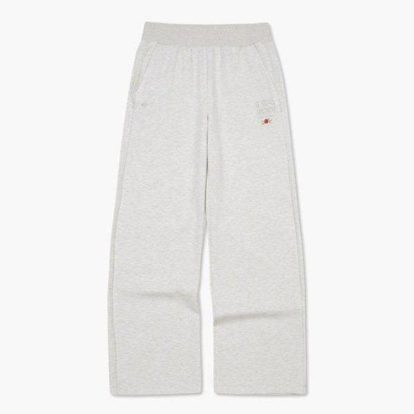パンツ TQT QP322OFP71-OAT 女性 ダブルテンション ストレート パンツ / オートミール