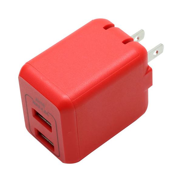 BAUT PREMIUM USB2ポートAC4.8A RD BAC2U48RD レッド 5,106円