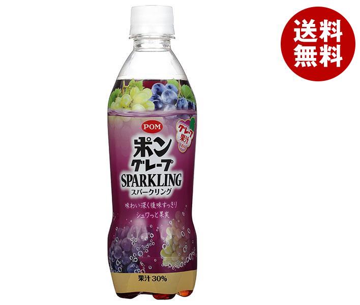えひめ飲料 POM(ポン)グレープスパークリング 410mlPET＊24本入＊(2ケース)