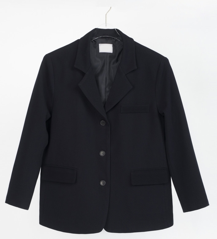 Simple 2 pocket navy jacket