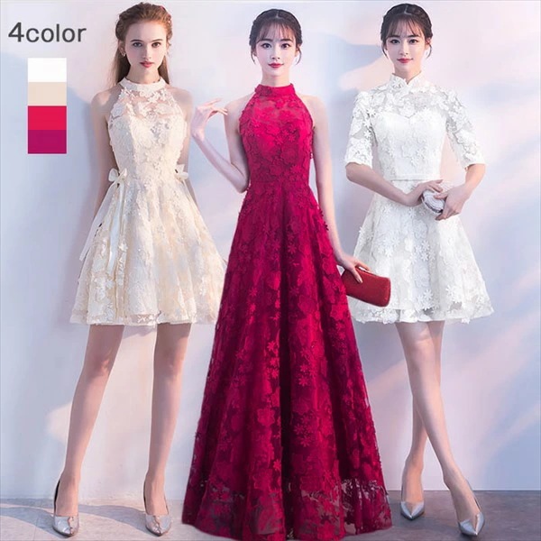 ドレス 大人 ピアノ 発表会 パーティードレス ピアノ ドレス ミニドレス ドレス ノースリープ 肩だし ロングドレス 結婚式 演奏会 お呼ばれ イブニングドレス エブリ XS S M L XL 2X