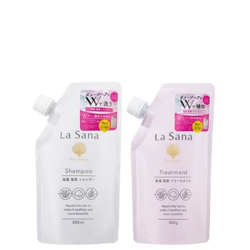 海藻海泥シャンプーレフィル380ml＋海藻海泥トリートメントレフィル380ℊ　詰め替えセット