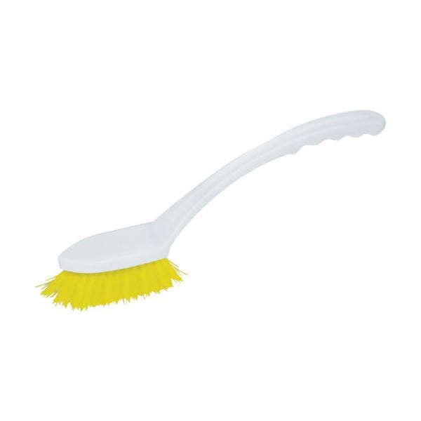 （まとめ）TRUSCO ディッシュブラシHACCP対応 イエロー TSB-W-Y 1個[x2セット]